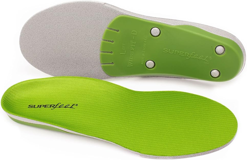 Featured Image for Superfeet All-Purpose Support High Arch Insoles (Green) – Trim-To-Fit Orthotic Shoe Inserts – Professional Grade – Men 7.5-9 / Women 8.5-10