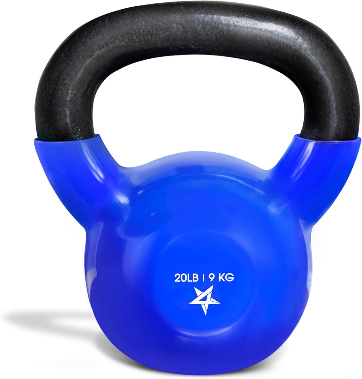 Featured Image for Yes4All Kettlebell Vinyl Coated Cast Iron – Great for Dumbbell Weights Exercises, Full Body Workout Equipment Push up, Grip Strength and Strength Training, PVC