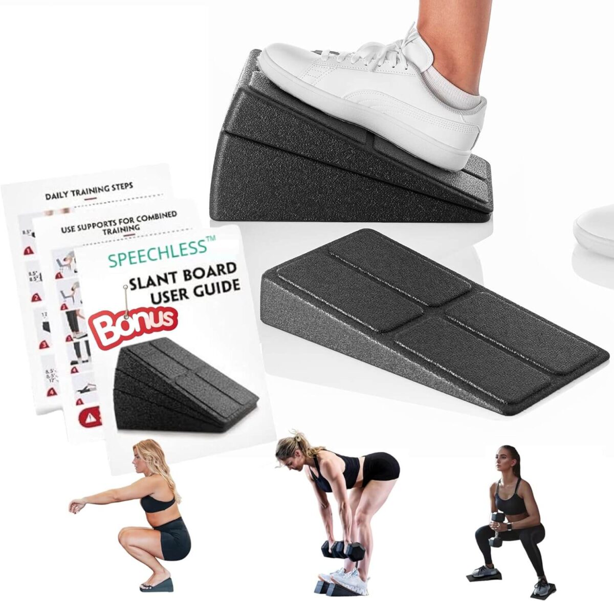Featured Image for Foot Stretcher for Physical Home Therapy 3 Pcs Stretch Equipment for Squat Ankle Incline Foam Boards Wedge Calve Raise Blocks Squat Wedge Block Adjustable Slant Board for Calf Stretching